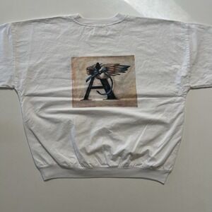 Vintage David Andersen Angel Canvas Long Sleeve crewneck womens size XLarge